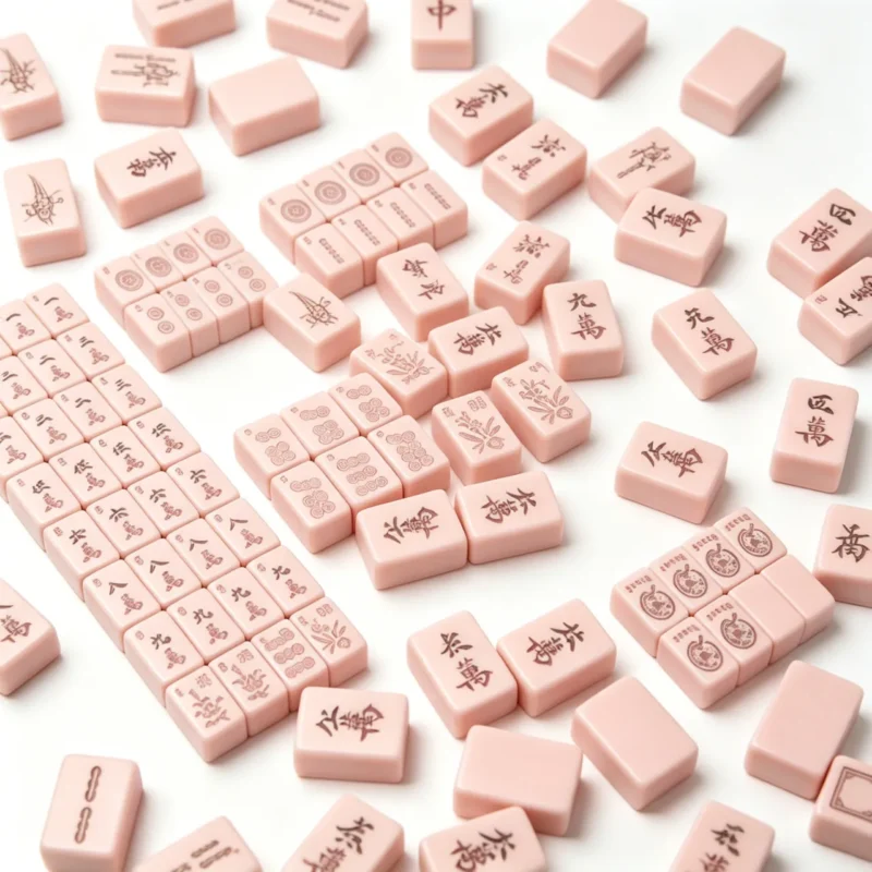 Wholesale Blush Pink American Mahjong Set